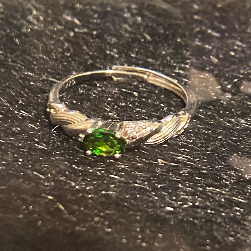 Siberian Emerald sterling silver